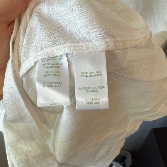 NWT Lilly Pulitzer Rhoda Long Sleeve Tunic Popover in Resort White‎ - Picture 8 of 8